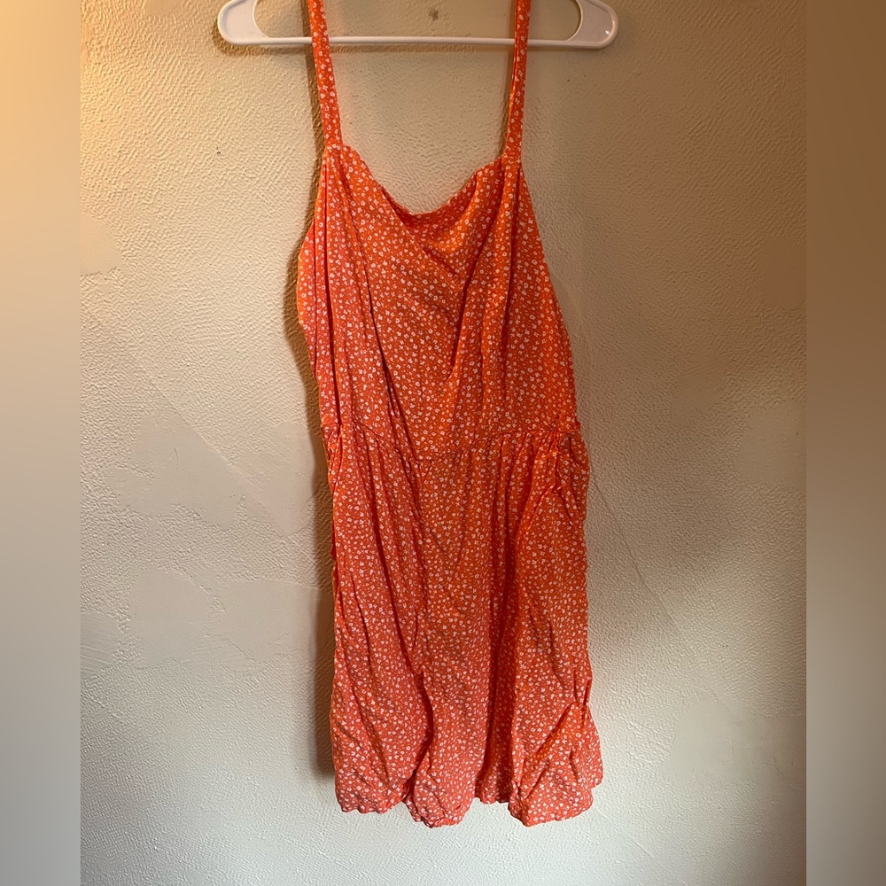 Orange romper